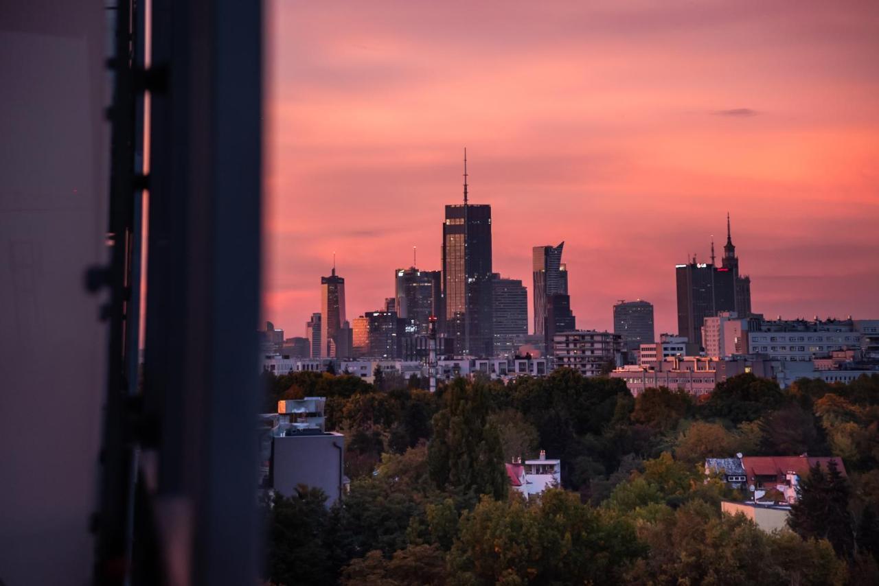 Qbik Artistic Cityscape Apartment Warsaw Exterior photo